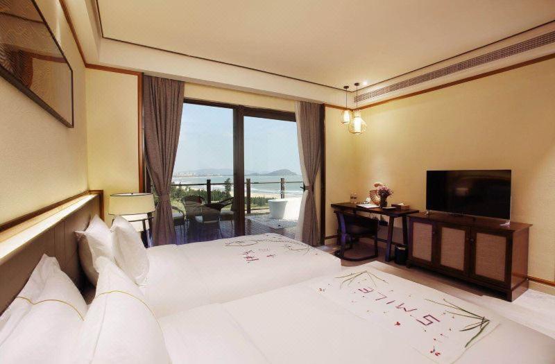 Wyndham Shenzhou Peninsula Hotel ว่านหนิง ภายนอก รูปภาพ